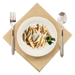 Penne Funghi Crema 
