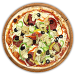 Pollo Alla Pesto Pizza 